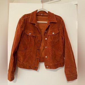 Free People corduroy jacket